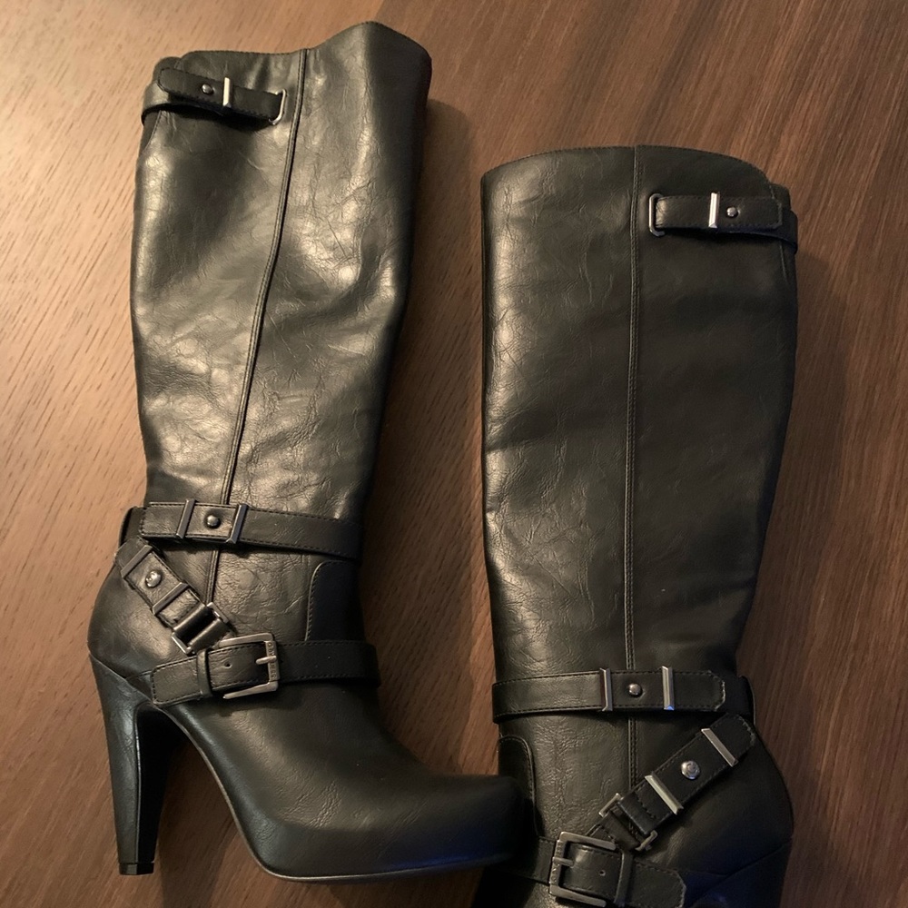 Knee high boots